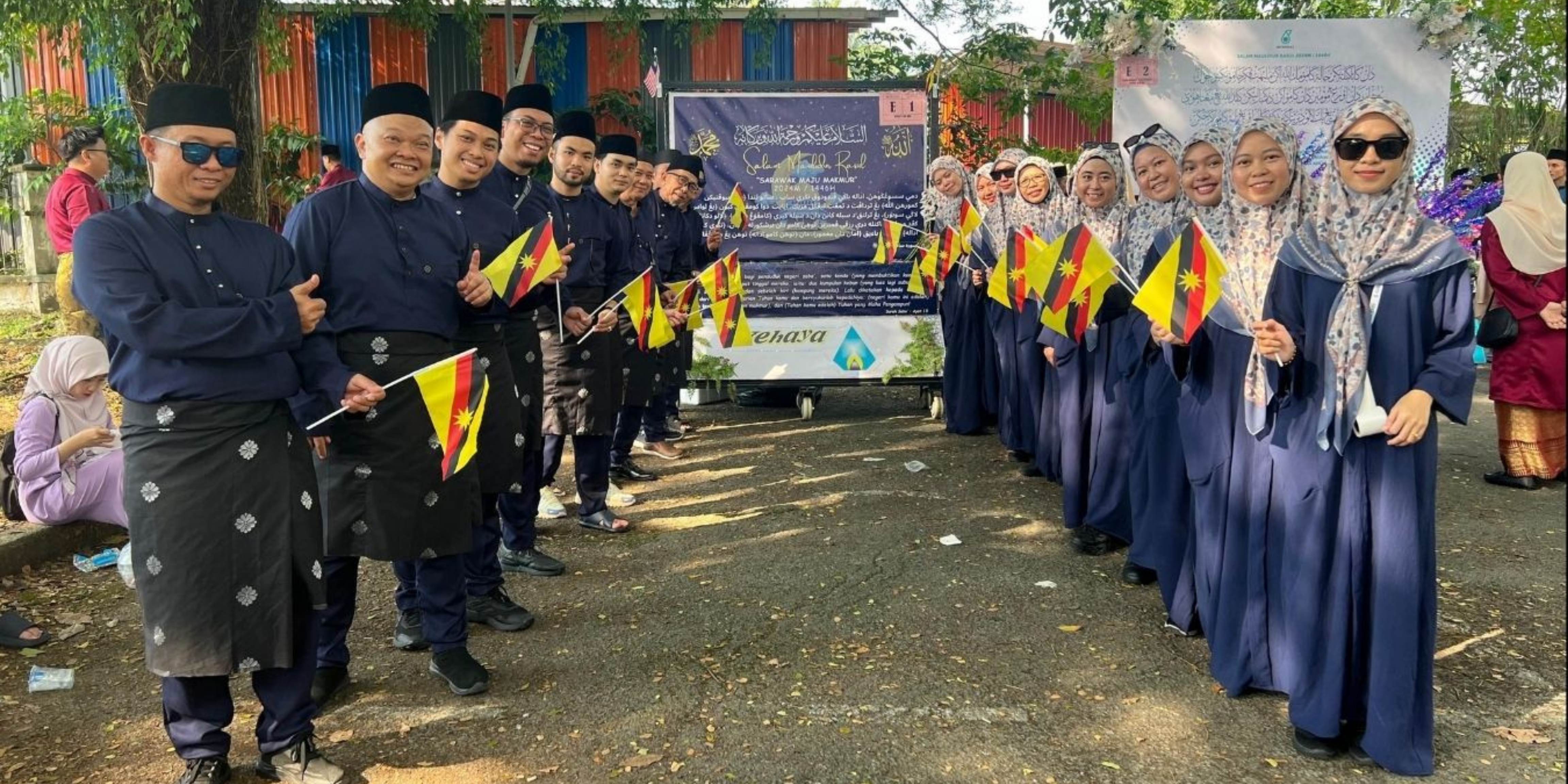 Wehaya Sdn Bhd secured 3rd place for the Maulidur Rasul celebration parade held in Miri on Monday, 16th September 2024.